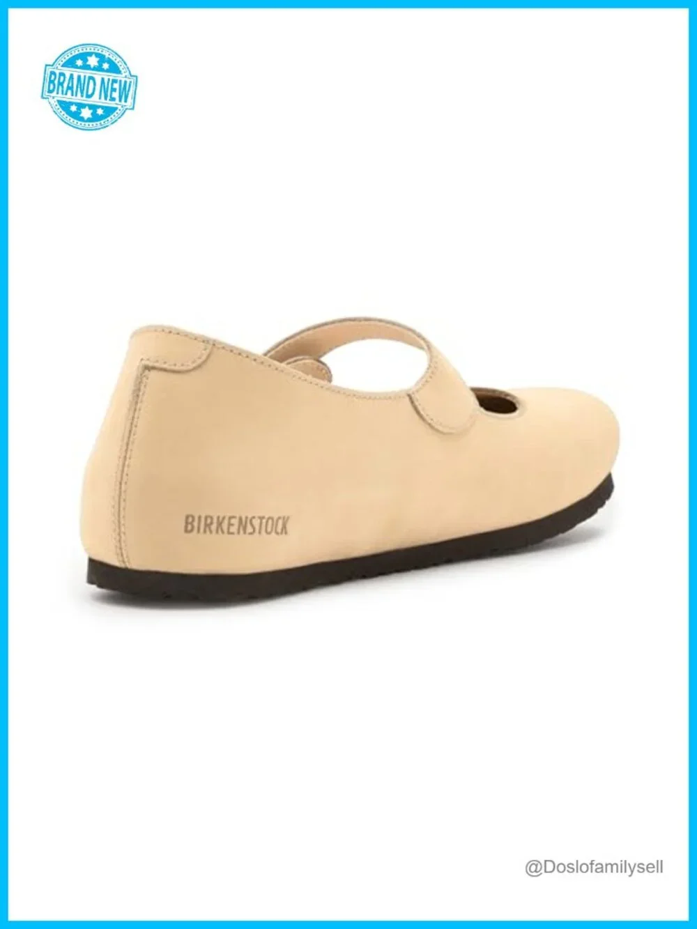Birkenstock Santa Clarita Mary Jane Flats Leather Buckle Ankle Strap
